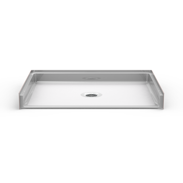 Barrier Free 48″ x 34″ Shower Pan | Beveled Threshold - On The Mend Medical Supplies & Equipment