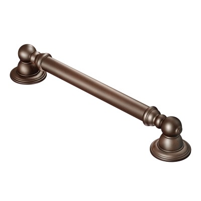 Kingsley Oil Rubbed Bronze 12" Designer Grab Bar - On The Mend Medical Supplies & Equipment