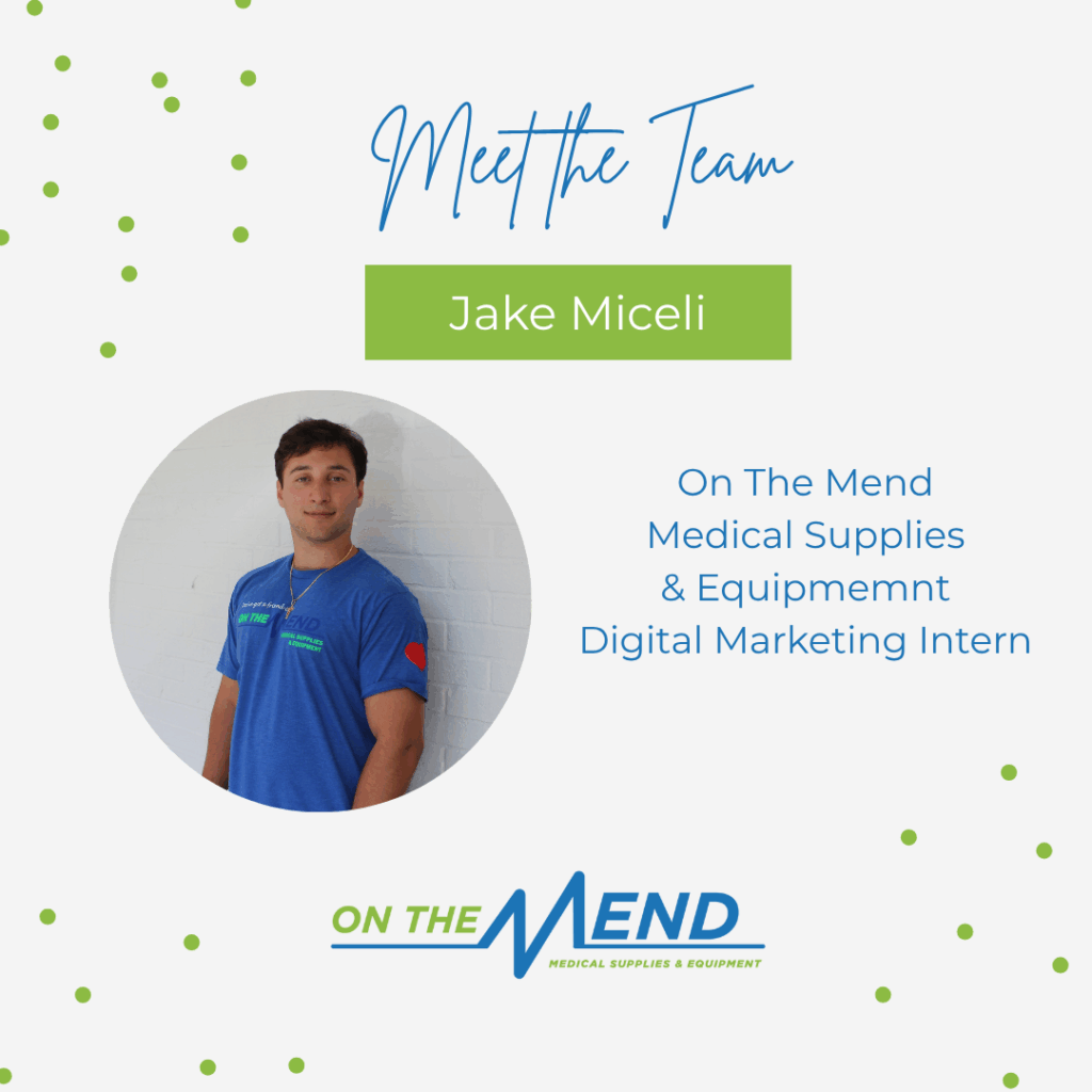 Meet the team- Jake Miceli at On The Mend Medical