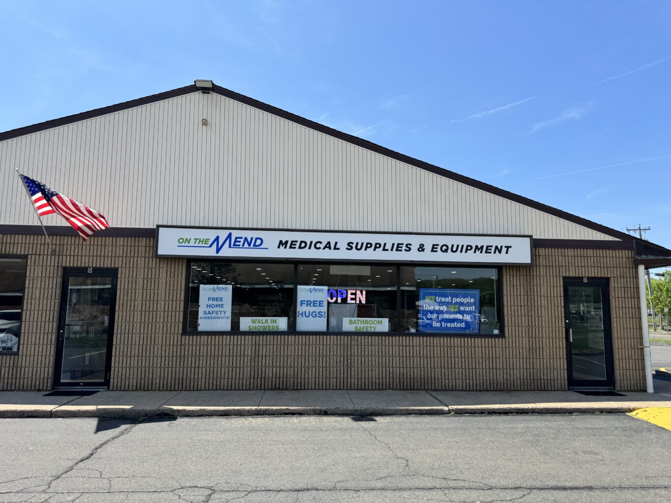 On The Mend Medical Supplies and Equipment at Southington, CT
