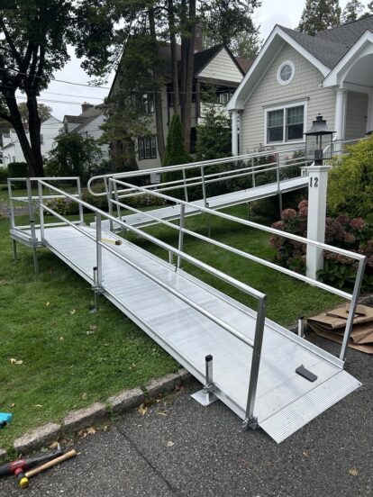 Ramp installed by On The Mend